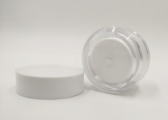 50g PET Face Cream Jars Screw Cap Type Or Customized