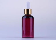50ml PET Custom Cosmetic Bottles Essential Oil Packaging With Dropper