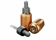 1oz 30ml Amber Dopper E-Liquid PET Plastic Bottle For Essential Oil Cosmetic Packaging