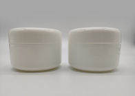Round White Screw Cap 20g PP Skincare Face Cream Jars