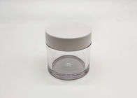 Round 50g PET Cosmetic Bottles For Facial Care Packaging