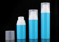 Round 75ml PP Airless Cosmetic Bottles Silk Screen Printing