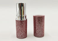 Shiny Red Color High End Custom Lipstick Tubes 5g Capacity For Beautiful Girls