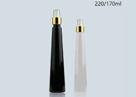 170ml / 220ml Empty PET Plastic Facial Toner Liquids Bottle With Pump Sprayer