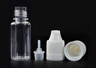 10ml Transparent PET Plastic Bottle For Cosmetic Packaging With Dropping