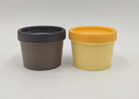 Unique Shape 50g - 200g Lotion Jars With Lids , Plastic Cream Jar OEM / ODM