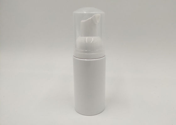 White Plastic Cosmetic Bottles Liquid Foam Bottle