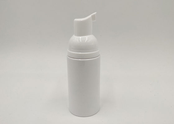 White Plastic Cosmetic Bottles Liquid Foam Bottle