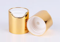 24/410 Plastic Cosmetic Lids Customized Color Appearance With Press Top Cap