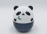 Panda Shape Cute Empty Lotion Jars , White Cream Jar For Baby Care Products