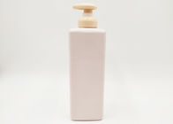 500ml Custom Cosmetic Bottles Pink Square Spray Bottle Recyclable Materials