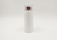 100ml 150ml Cosemtic PET Plastic Packaging Toner Lotion Double Screw Cap Bottle With Plug