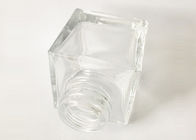 50ml Square Shape Glass Diffuser Packaging Bottle With Sitcks For Cosmetic