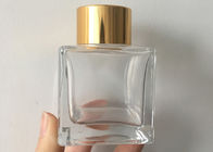 50ml Square Shape Glass Diffuser Packaging Bottle With Sitcks For Cosmetic