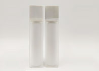 Matter Frost Surface Airless Dispenser Bottles , 50ml Refillable Airless Pump Bottles