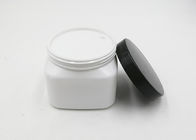 White Color Empty Cream Jars 500g , Travel Cream Jars With Screw Cap
