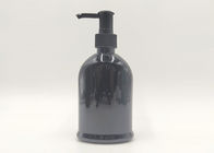 300ml Black Color Skin Care Bottles Packaging , Square Cosmetic Bottles 392330