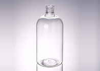 250ml 8.7oz Refillable Clear PET Plastic Lotion Toner Bottle With Flip Top Screw Cap