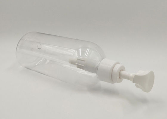 500ml Transparent Boston Custom Cosmetic Bottles