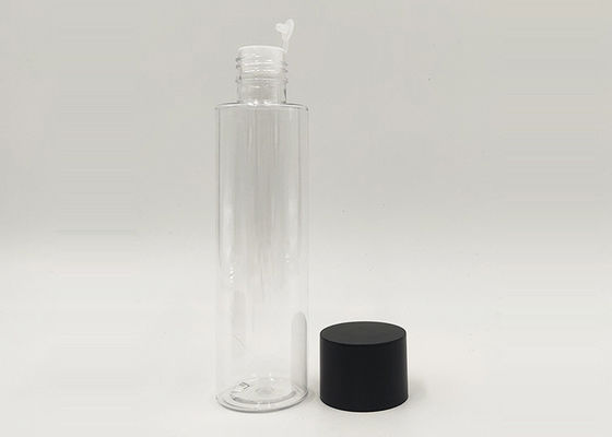 Transparent Plastic PET Cosmetic Bottle Packaging For Face Toner