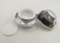 30g Acrylic Jars For Cosmetics , Plastic Cream Jar Round / Square Shape