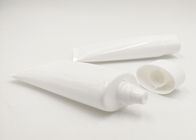 50ml 100ml Capacity PE Facial Washing Cosmetic Packaging Tube With Sliver Cap