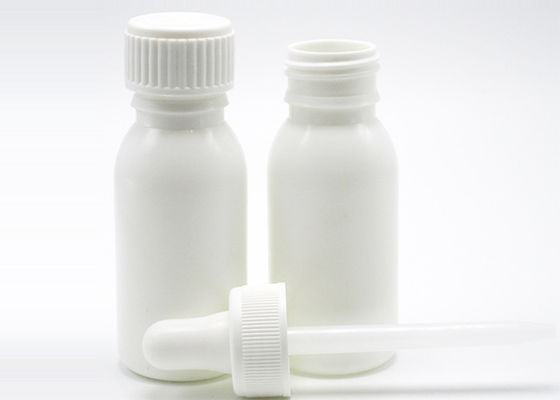 Dropper Cap HDPE Plastic Containers Eco Friendly