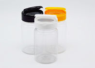 70ml PET Aluminum Cap Healthcare Packaging Bottles For Capsule Tablets