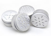 68mm Cosmetic Aluminum Jars Air Freshener Cap Type Silk Screen Printing