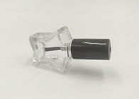Empty Star Shape Small Nail Polish Bottle Glass Material Easy To Carry