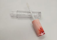 Clear Packaging 5ml Empty Lip Gloss Tubes Plastic Materials With Brush