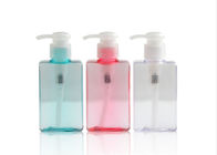 Eco Friendly 200ml PETG Plastic Refillable Shampoo Bottles For Hand Wash Cream