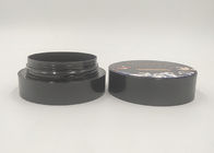 Eco Friendly Plastic Round Air Cushion Container 10g Black For Loose Powder