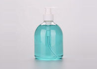 Clear 500ml PET Plastic Hand Wash Bottles With Lotion Pump