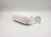 200ml White PET Plastic Cosmetic Bottles With Flip Top Cap