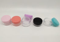15g 20g  PS Transparent Face Cream Jars With PP Cap