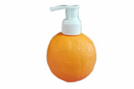Orange 250ml Plastic Cosmetic Bottles For Lotion Baby Care Fruits Shape
