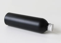 Black Aluminum 100ml Custom Cosmetic Bottles For Hair Wax Lotion