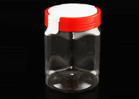 Honey Storage 500ml Hexagonal Plastic Jar With Metal Lid