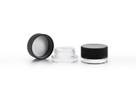 5g 7g Cosmetic Glass Jar With Crc Compression Rotation Cap