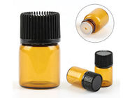 1ml 2ml 3ml 5ml Essential Oil Glass Bottle Amber Glass Vial With Plug