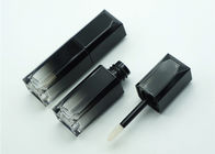 Customize 4ml ABS Empty Lip Gloss Tubes Black Gradient Color
