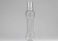 Screw Cap 180ml Transparent Plastic Cosmetic Bottles For Washing Packaging