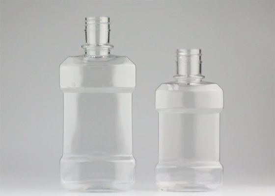 Screw Cap 180ml Transparent Plastic Cosmetic Bottles For Washing Packaging