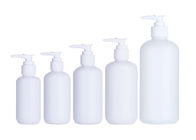 250ML Round HDPE Lotion Bottle For Shampoo Shower Gel Packaging