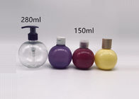 150ml 250ml Globular PET Lotion Bottle For Skin Care Packaging
