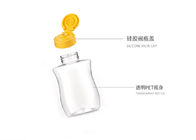 18Oz 350g Plastic Cosmetic Bottles Silicone Valve Cap For Packing Honey Syrups