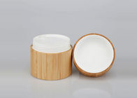 10g - 100g Bamboo Cream Jar Lotion Bottle For Cosmetic Packaging