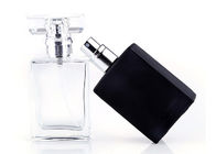 Rectangle 30ml Glass Cosmetic Bottles Perfume Spray Pacakging