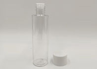 100ml Cylinder Plastic PET Bottle With Screw Cap For Cosmetic Packaging